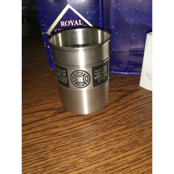 Pewter Royal Selangor Asian Zodicac Astrological mini 1885 cup with original box - Picture 5 of 7